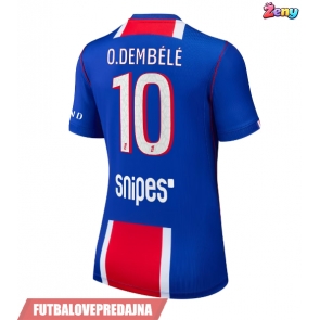 Lacne Ženy Futbalové dres Paris Saint-Germain Ousmane Dembele #10 2026-27 Krátky Rukáv - Domáci